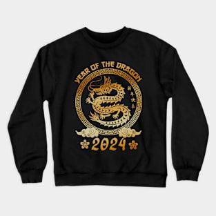 Golden Year of the Dragon 2024 - Lunar New Year 2024 Crewneck Sweatshirt